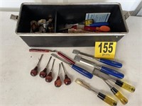 Wood Carving Set and Wood Chisels in Container