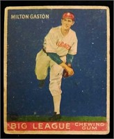 1933 Goudey #65 Milton Gaston baseball card