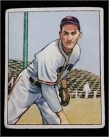 1950 Bowman #66 Larry Jansen baseball card