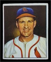 1950 Bowman #35 Enos Slaughter baseball card