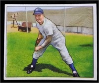 1950 Bowman #12 Joe Page baseball card