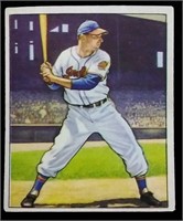 1950 Bowman #7 Jim Hegan baseball card