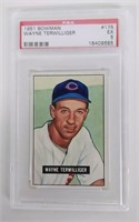 1951 Bowman #175 Wayne Terwilliger baseball card