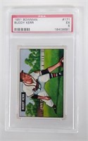 1951 Bowman #171 Buddy Kerr baseball card