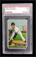 1951 Bowman #163 Monte Kennedy baseball card