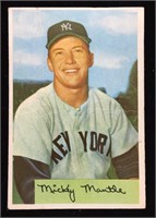 1954 Bowman #65 Mickey Mantle Baseball card -