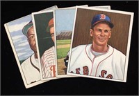 (4) 1950 Bowman baseball cards -