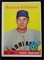 1958 Topps #288 Harmon Killerbrew baseball card -