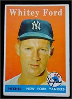 1958 Topps #320 Whitey Ford baseball card -