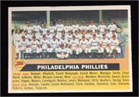 1956 Topps #72 Philadelphia Phillies Team Card -