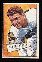 1952 Bowman Football #128 Dante Lavelli -