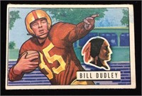 1951 Bowman Football #144 Bill Dudley -