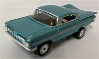 +Auto World 1959 Chevy Impala Blue HO Slot Car