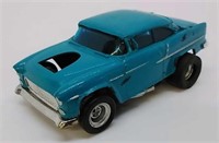 Aurora AFX '55 Chevy Bel-Air slot Car (blue)