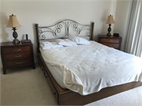 Five piece modern bedroom set