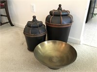 Lot of 3 decorative objects