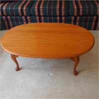 Oak Queen Ann Style Coffee Table