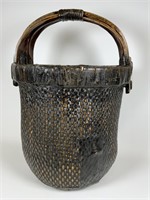 Large early basket with handle