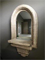Composition decorative wall mirror