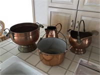 4 copper items