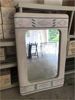 Southwest style wall mirror