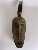 African carved wooden tribal mask