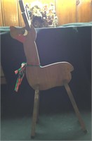 Handmade Rudolph the Reindoor