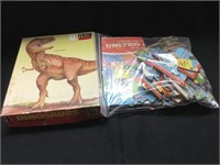 Vintage US and T Rex Puzzles