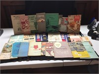 Lot of Vintage Cooking and Kitchen Paper Goods