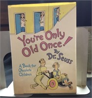 Dr Seuss, "Youre Only Old Once" Hardback Book
