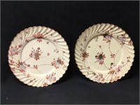 Victorian Pointons StokeonTrent 8" Plates