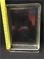 9 x 13 - 1950's Refrigerator Glass Meat Tray