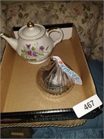 Music Box Tea Pot &