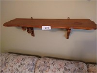 Wooden Shelf (~30"L)