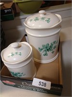 (2) Ivy Canisters