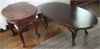 Made In USA Coffee Table & Broyhill End Table