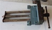 Wood Vise, Wood Clamps & 3 Hand Saws