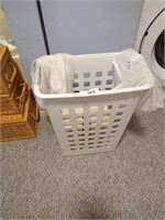 Laundry Basket & Shower Curtains