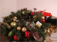 (2) Christmas Wreaths (1-Large, 1-Small)