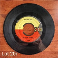 Chuck Berry, Go Go Go/Come On 45 Record