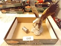 Eagle Figurine & Roll Stamp Holder