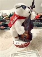 Coca-Cola Battery Operated Bear