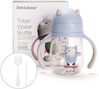 Straw Sippy Cup Spill-Proof Baby Water Bottle