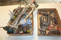 C Clamps, Saws & Oil Cans