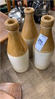 Grosvenor Glascow stoneware milk bottles