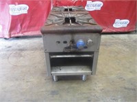 18x43x24 Two Bunner Gas Stock Pot Stoves