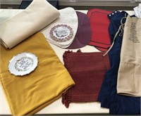 Collection of Placemats, Aprons & more