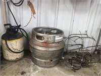 Tire Cables, Air Tank, Keg, Etc.