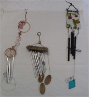 3 Small Wind Chimes