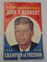 1964 In Color Illustrated Story Of John Kennedy